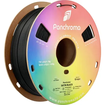 Příslušenství k 3D tiskárně Polymaker CA05011 Panchroma(TM) Satin vlákno pro 3D tiskárny PLA plast Hlazený, Vysoká tuhost 1.75 mm 1000 g černá 1 ks