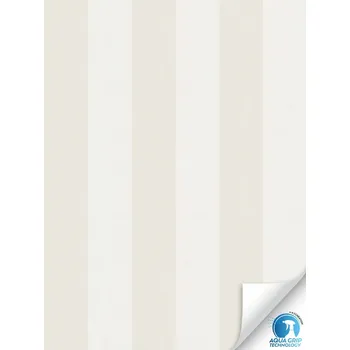 Tapeta A.S. Création | Vliesová samolepicí tapeta aktivovaná vodou WOW 7872-17 | 0,53 x 10,05 m | béžová, bílá + Béžová, bílá samolepicí vliesová tapeta Aqua Grip 787217 v rozměru 0,53 x 10,05 m