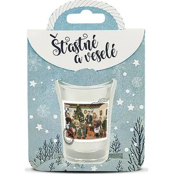 Sklenice Nekupto Vánoční panák Josef Lada - Vánoční stromeček