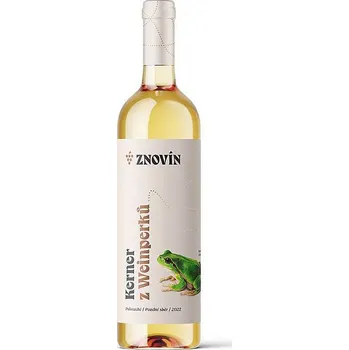 Znovín Znojmo KERNER 2022 ROSNIČKA ZELENÁ pozdní sběr 0,75 l