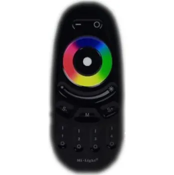 Příslušenství pro LED osvětlení MiBoxer Milight 4 zónové dálkové ovládání RGB/RGBW FUT096B - černé