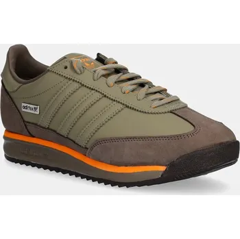 Pánská obuv Kožené tenisky adidas Originals SL 72 RS JR8766 zelená 81X, EUR 45 1/3