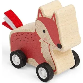 Výuková hračka Bigjigs Toys Natahovací zvířátko Liška