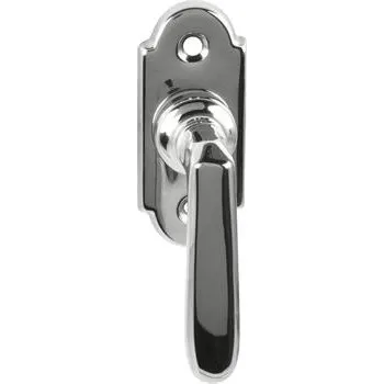 Okenní klika MARCHESI okenní klika ALT-WIEN, čtyřhran 7 x 35, délka 60 mm, mosaz, pochrom