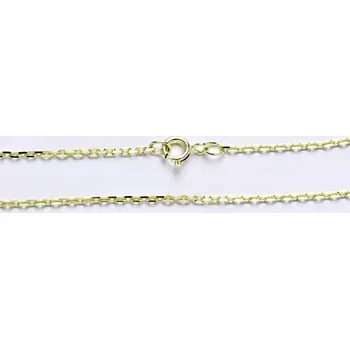 Náramek Zlatý řetízkový náramek , žluté zlato - 16299 poslední kus (Zlatý náramek 18 cm)