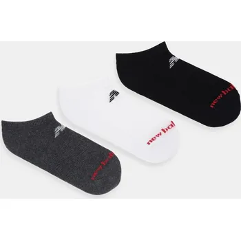 Pánské ponožky Ponožky New Balance 3-pack LAS51453WM bílá 00X, vel. S