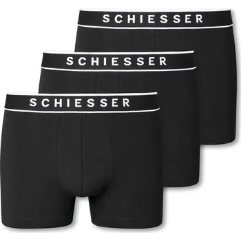 700706 - Boxerky s biobavlnou Schiesser - pro muže - vel. XXL/8 - barva: černá