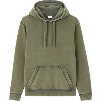 Pánská mikina Celio Mikina s kapucí Leblitch 1162280 Zelená S