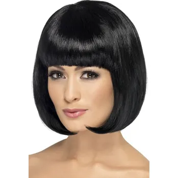 Karnevalová paruka Paruka - Partyrama - černá