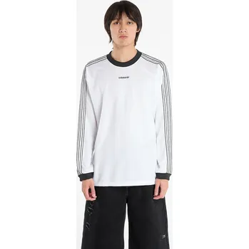 cyklistický dres Dres adidas Long Sleeve Jersey White S