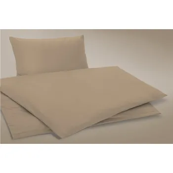 Polštář Saténové povlečení Mirabell Cappuccino Polštář 40x80 cm