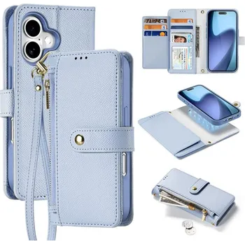 Pouzdro na mobilní telefon DUX 119999 DUX LAWA Ochranný obal a pouzdro na peněženku 2v1 Apple iPhone 17 modré