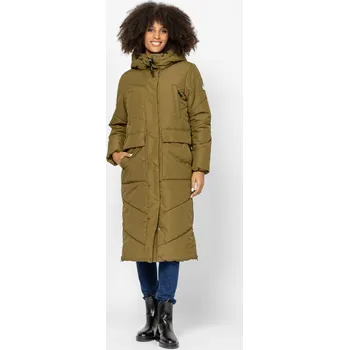 Dámský kabát NAURI olive XL