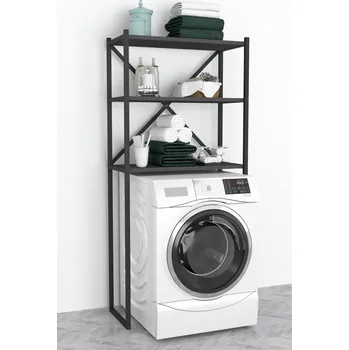 Koupelnový nábytek Koupelnový regál nad pračku ZENA antracit