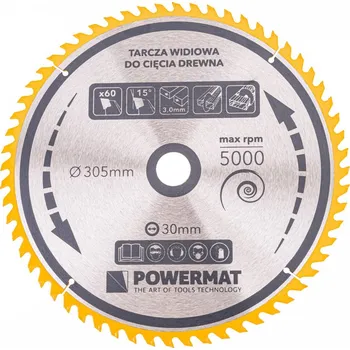 Pilový kotouč Vidiový pilový kotouč 305x30 60z TDD-305x30x60Z