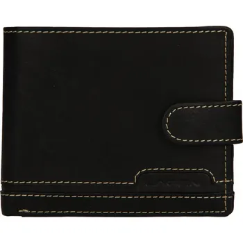 Peněženka pánská peněženka kožená 2004 - černá - BLK