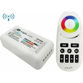 Příslušenství pro LED osvětlení PREMIUMLUX RGBW kontroler RF 2,4 G 12V DC + ovladač mi-light RF fut028