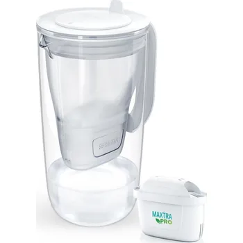 Filtrační konvice Brita Glass 2,5 l šedá + filtr Maxtra Pure Pro Performance