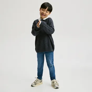 Chlapecké džíny Reserved - Džíny slim s dírami - modrá - 513CJ-55J - 513CJ-55J-128