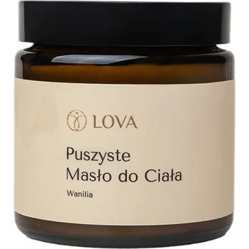 Tělový krém LOVA Masła do ciała Nadýchané vanilkové tělové máslo 120ml
