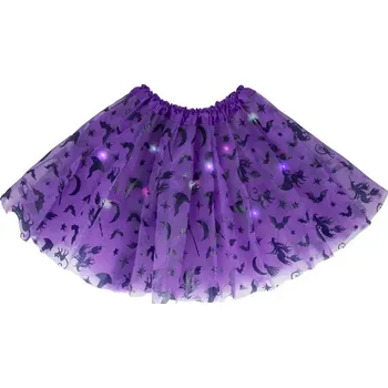 Karnevalový kostým Sukně pro čarodějnici s LED světýlky - 30 cm