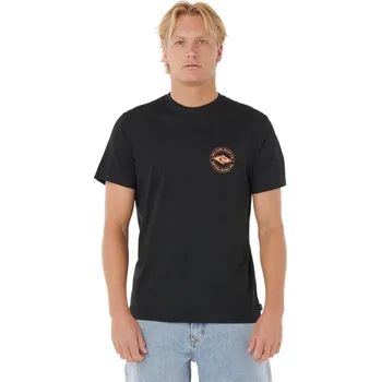 Rip curl pánské tričko Staple Black | Černá | Velikost XXL