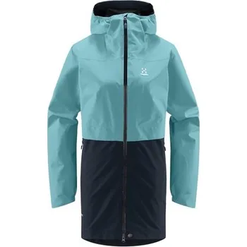Dámská větrovka Haglöfs Wilda GTX Parka Women, Frost blue/Tarn blue - dámská nepromokavá parka L + Doprava zdarma