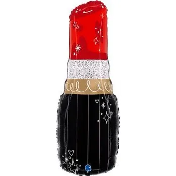 Balónek Balón foliový červená RTĚNKA - 71 cm