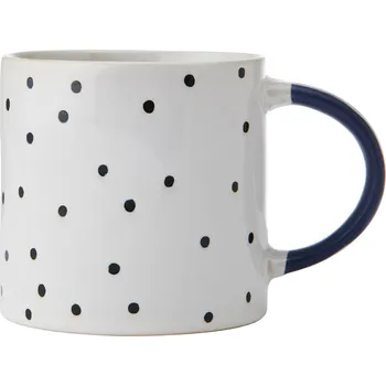 Hrnek Mikasa modre puntíky 390 ml