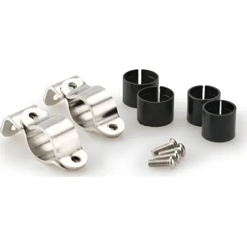 Motodíl Kit clamps PUIG ROADSTER 2179I Nerez 26mm with rubbers 22mm