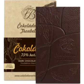 Čokoláda Čokoládovna Troubelice Čokoláda hořká 75% s marakujou, 45 g - EDICIÓN NUEVA