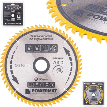 Pilový kotouč Vidiový pilový kotouč 210x30 60z TDD-210x30x60Z