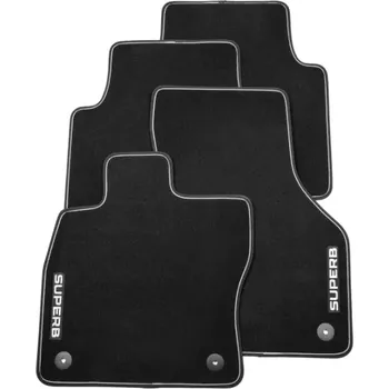 autokoberec Textilní koberce Prestige – dvojitý nubuk ŠKODA Superb 3 (3V1061404A)