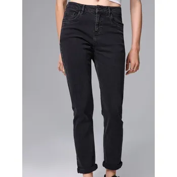 Dámské džíny Sinsay - Džíny boyfriend slim - černá - 873EV-99J - 873EV-99J-36