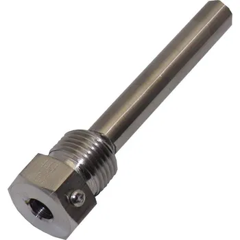 Thermis Jímka teploměru nerez G 1/2", L 105 mm, 105 G1/2 nerez