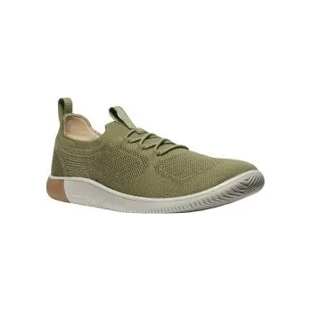 Pánské polobotky KEEN KNX KNIT LACE M martini olive/plaza taupe US 14 / EU 47,5 / UK 13 / 32 cm; Zelená pánská obuv + DÁREK DLE VÝBĚRU!