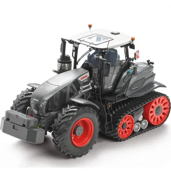 autíčko Traktor Claas Axion 960 TERRA TRAC MY24 - šedá 1:32 Universal Hobbies