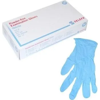 Vyšetřovací rukavice Rukavice vyšetřovací nitrilové nepudrované vel.M