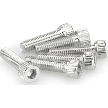 Motodoplněk Šrouby PUIG ANODIZED 0473P stříbrná M8 x 30mm (6ks)