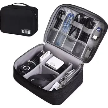 Příslušenství k zavazadlu Zaparkorun Velký cestovní organizér na elektroniku - black