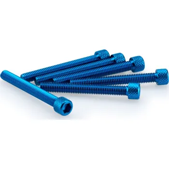 Motodoplněk Šrouby PUIG ANODIZED 0421A modrá M6 x 50mm (6ks)