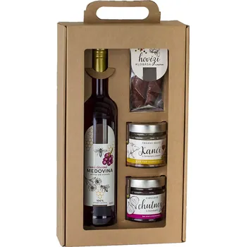 Dárkový potravinový koš dárkový koš s firemním potiskem - 45-900411