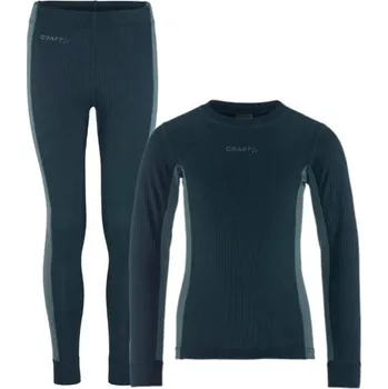 Běžecké oblečení Běžecký set CRAFT CORE Dry Baselayer Junior - modrá Velikost textilu: 98