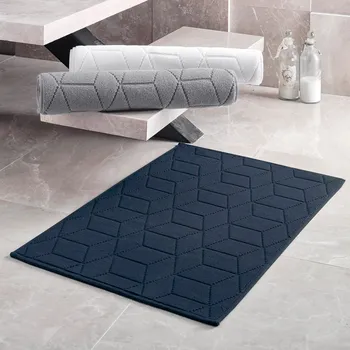 Koupelnová předložka AKCE Adria Dark Ocean koupelnová předložka Matějovský Rozměr: 50/80 cm, Materiál: 100% bavlna