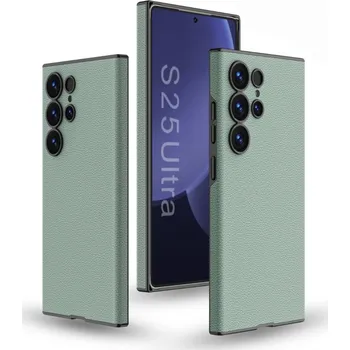 Pouzdro na mobilní telefon GKK 103243 GKK LEATHER CASE Ochranný kryt pro Samsung Galaxy S25 Ultra 5G GREEN