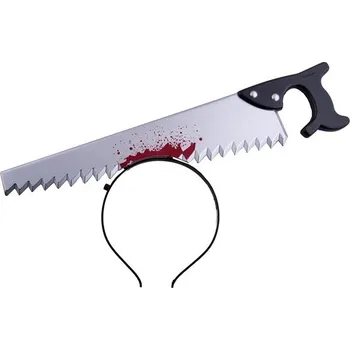 Karnevalový kostým Funny Fashion Čelenka pila v hlavě