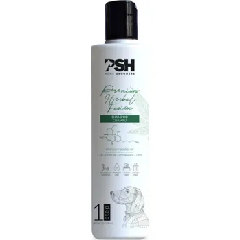 Kosmetika pro psa PSH Šampon CBD pure green - biotin + kanabidiolový olej 300 ml, 1000 ml Množství: 300ml