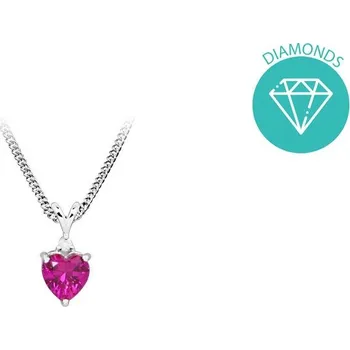 Přívěsek Přívěsek JVD BRILIANT SVLP0509SH8R100 stříbrný