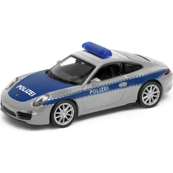 Výuková hračka Welly Porsche 911 (991) Carrera S 1:34 policejní