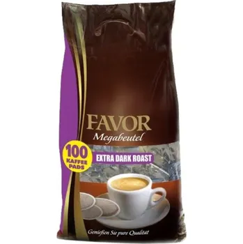Favor Extra Dark Roast Megabag kávové pody 100 ks
